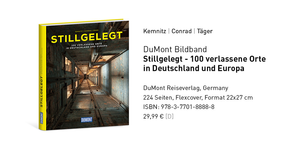 Cover und Link zum Bildband STILLGELEGT