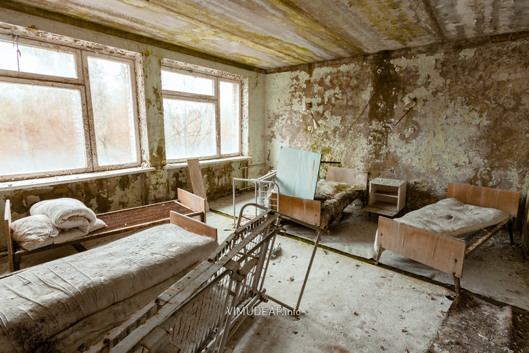 Bild 7928 Geisterstadt Prypjat (Atomkraftwerk Tschernobyl)