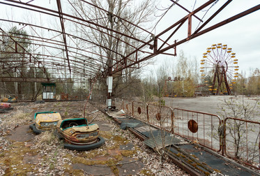 Image 7877, Geisterstadt Prypjat (Atomkraftwerk Tschernobyl), Ukraine.&nbsp;&nbsp;