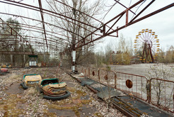 Bild 7877, Geisterstadt Prypjat (Atomkraftwerk Tschernobyl), Ukraine.  