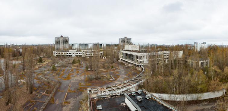 Bild 7870 Geisterstadt Prypjat (Atomkraftwerk Tschernobyl)