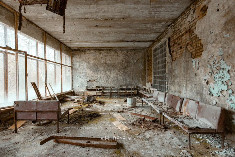 Bild 7935 Geisterstadt Prypjat (Atomkraftwerk Tschernobyl)
