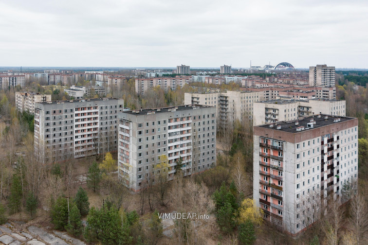 Bild 7939 Geisterstadt Prypjat (Atomkraftwerk Tschernobyl)