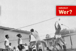 Der Beitrag enthält auch ein kleines Bild, das die vietnamesischen Lehrlinge beim Volleyballspiel hinter den KRÖLBAU-Gebäuden zeigt. Aufnahme: Tran anh Cuong. Quelle: DDR-Revue, Ausgabe 1/1972, S. 31. © 2026 Thomas Kemnitz Bild 9877