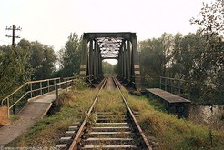 Bild 3080, Eisenbahnbrücke Oderberg, Deutschland.  