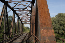 Bild 7307 Eisenbahnbrücke Oderberg