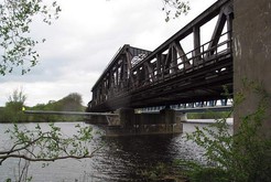 Bild 3645 Eisenbahnbrücke Rathenow