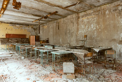Bild 7903 Geisterstadt Prypjat (Atomkraftwerk Tschernobyl)